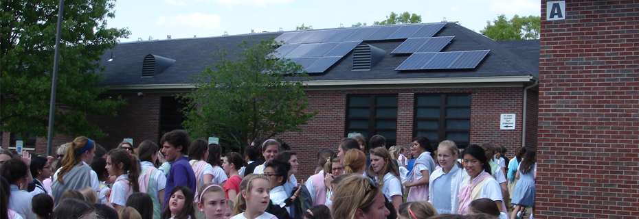 Solar Panels on St Agnes-St Dominic School
